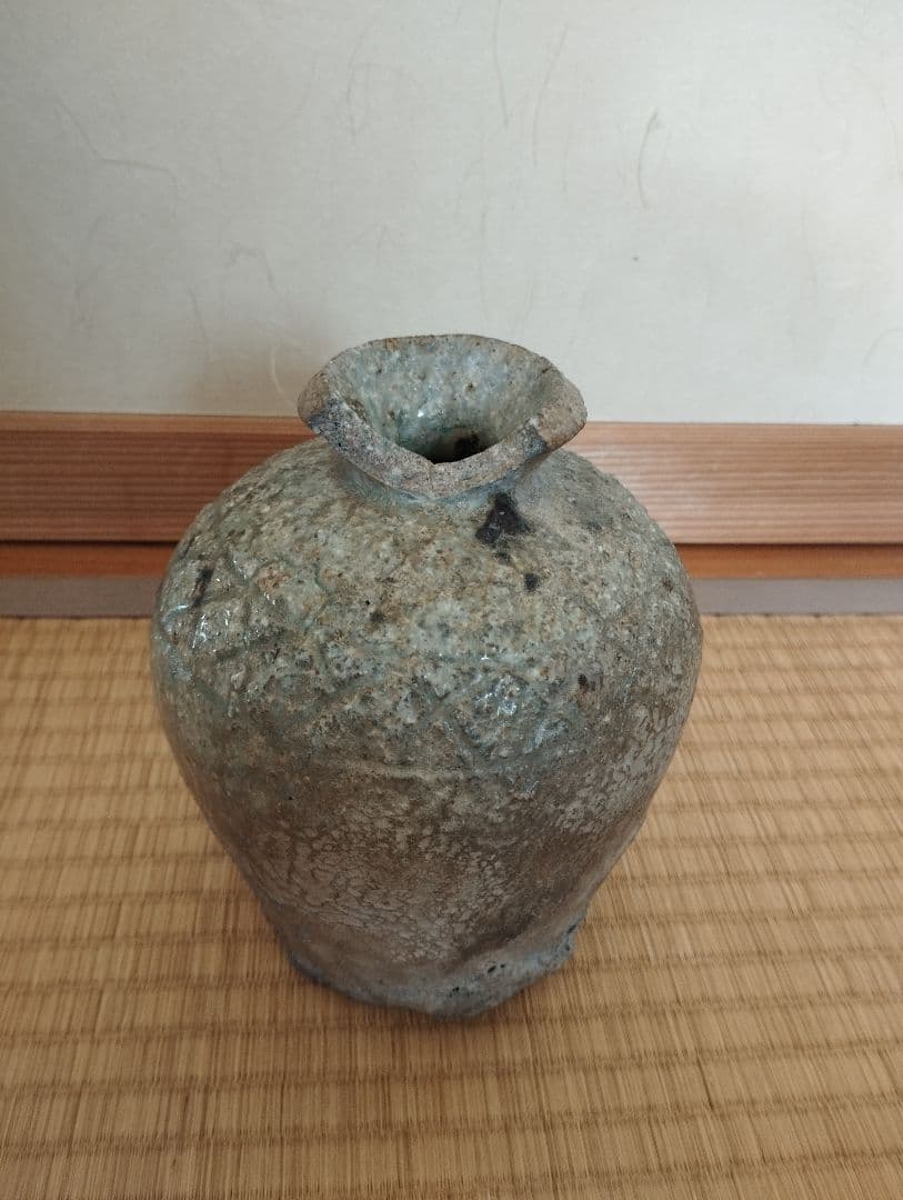 信楽　檜垣文壷