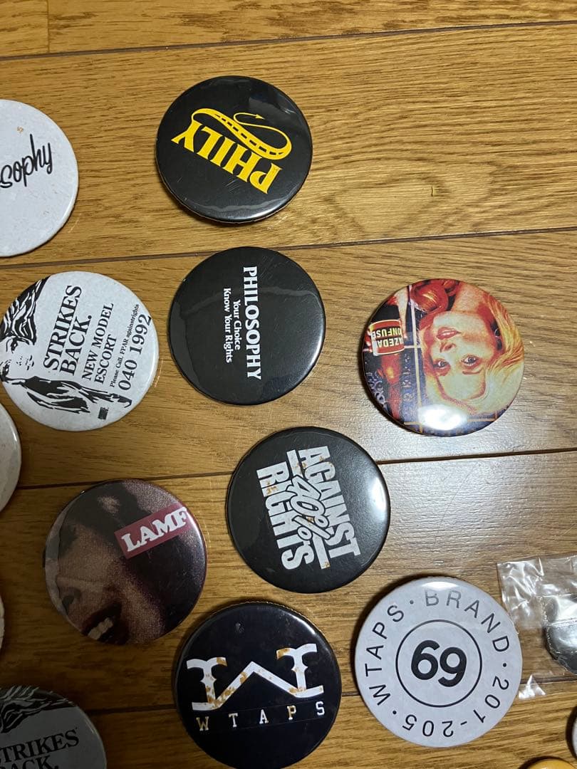 WTAPS PHILOSOPHY FPAR 缶バッジセット　TET