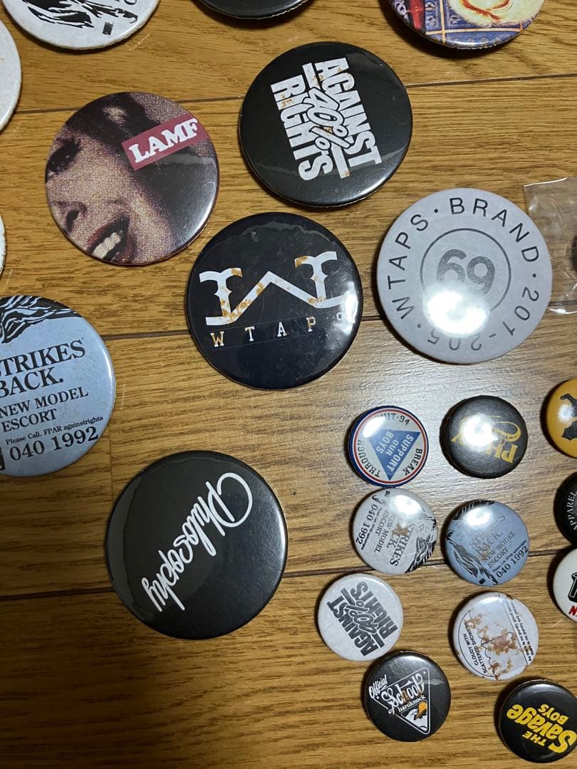 WTAPS PHILOSOPHY FPAR 缶バッジセット　TET