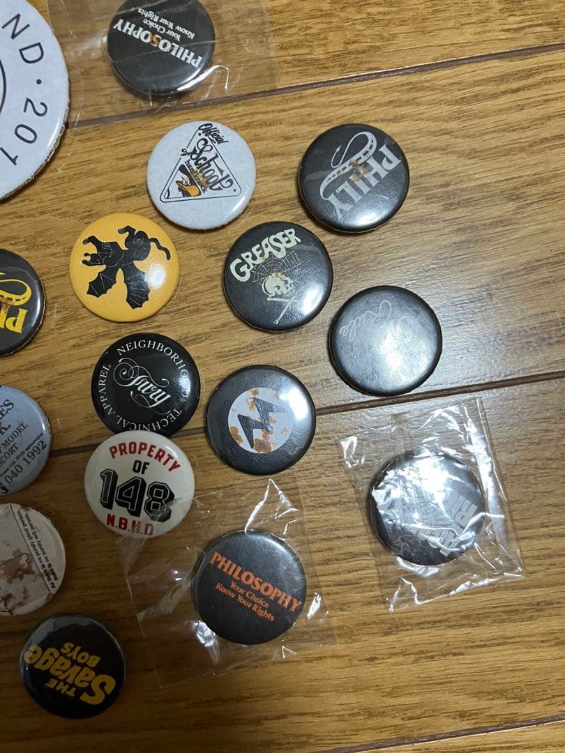 WTAPS PHILOSOPHY FPAR 缶バッジセット　TET