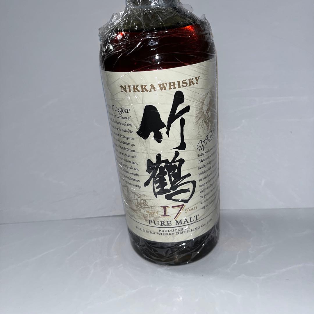 竹鶴17年 旧ラベル 新品未開封 ウィスキー