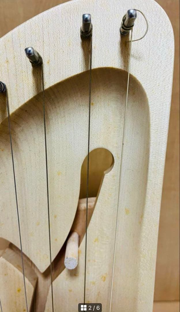 アウリスライヤー 7弦 ペンタトニック 竪琴 ハープ シュタイナー教育