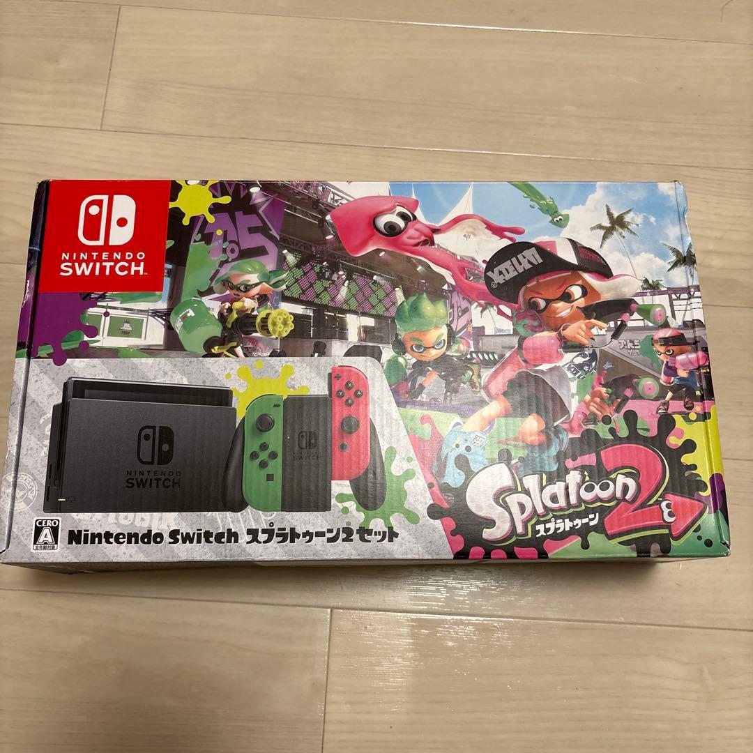 Switch 本体 Splatoon 2＋ソフト＋ケース＋SD128GB付