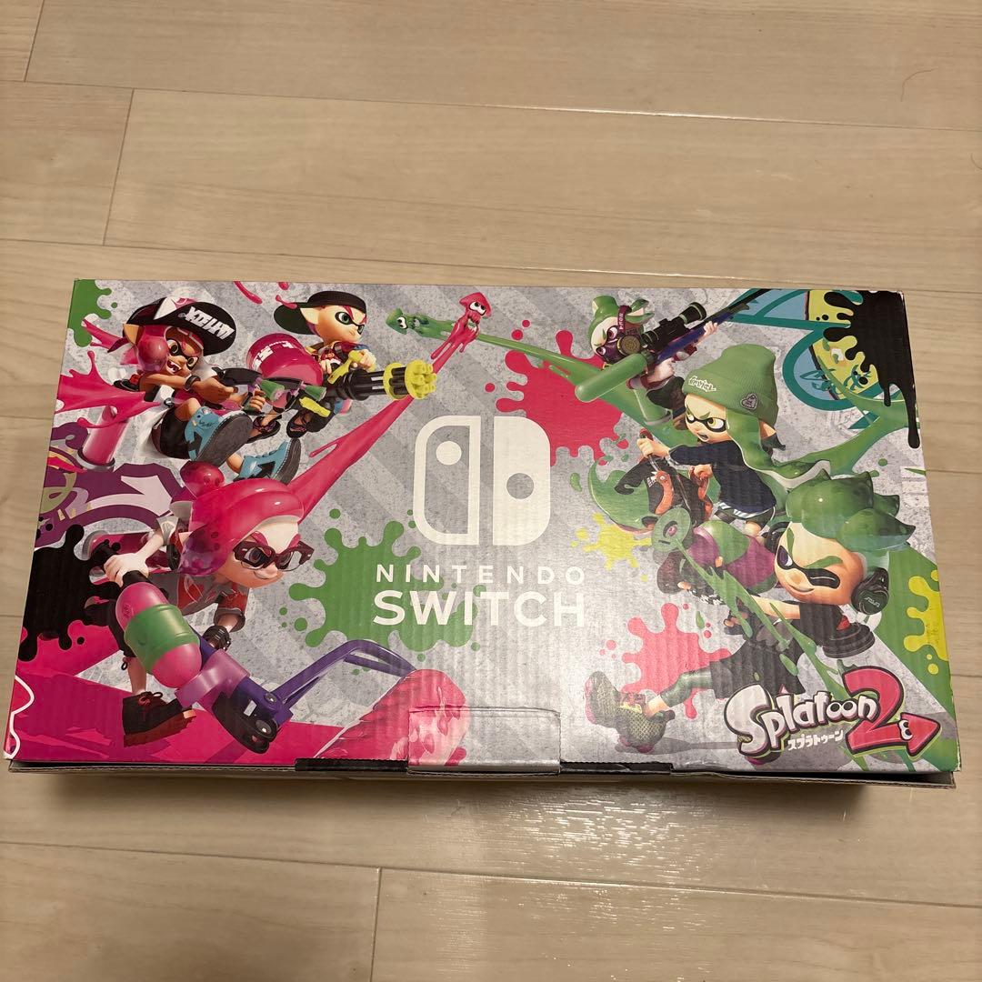Switch 本体 Splatoon 2＋ソフト＋ケース＋SD128GB付