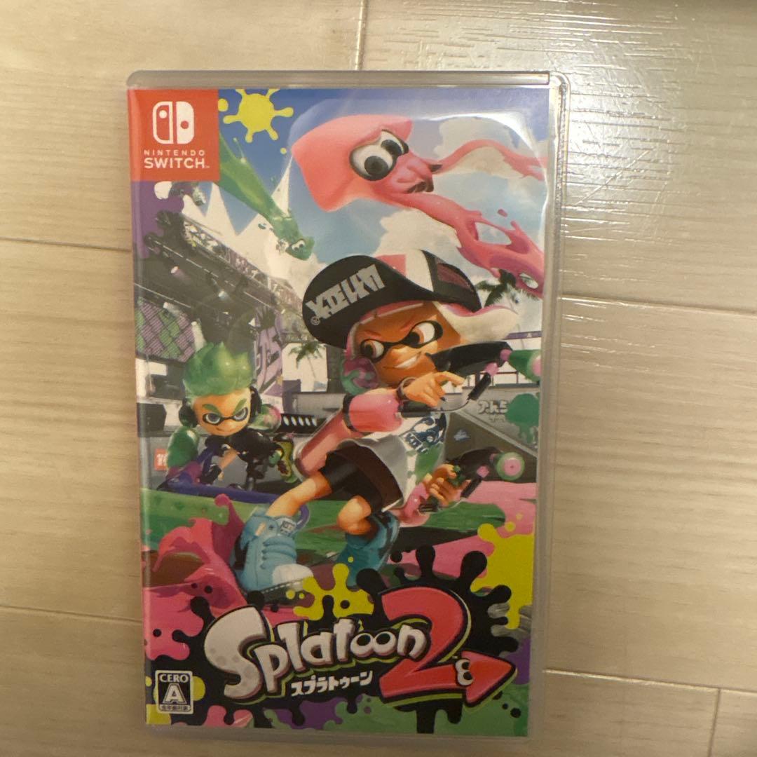 Switch 本体 Splatoon 2＋ソフト＋ケース＋SD128GB付