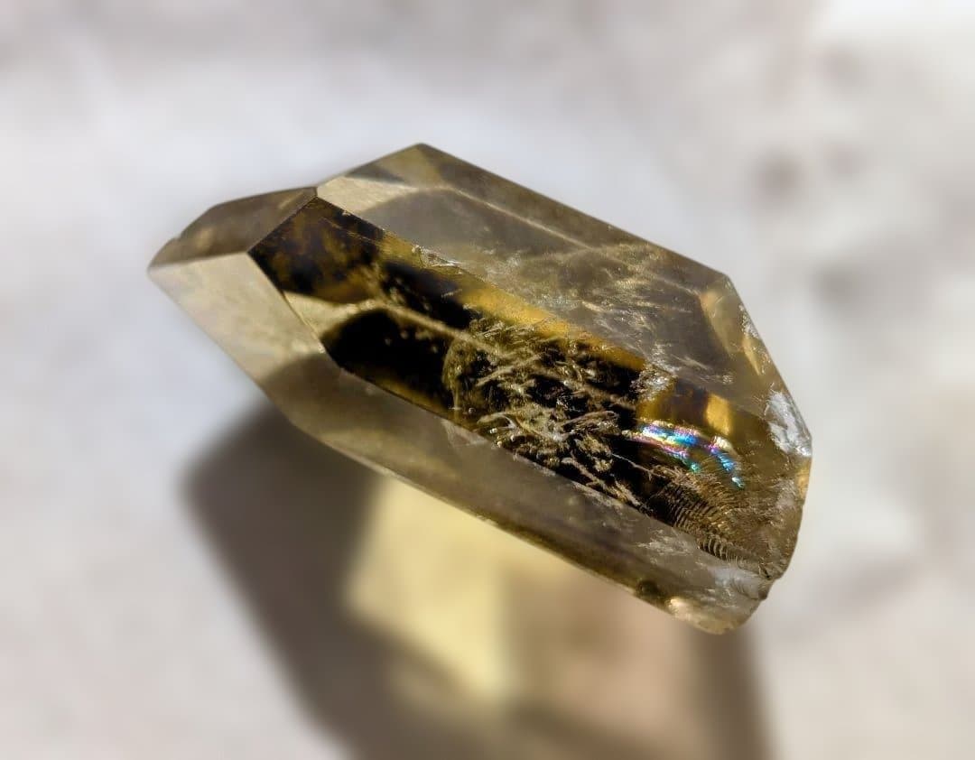 ホリミネラロジー コレクション ロシア ウラル 産シトリン 黄水晶　標本