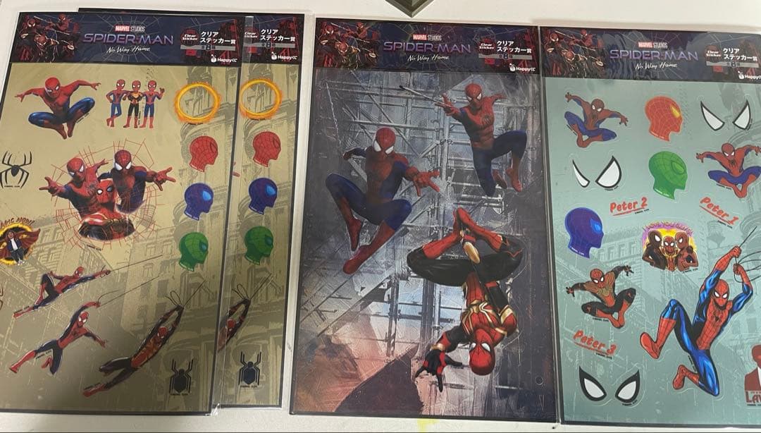 ハッピーくじ スパイダーマンフィギュア、他賞※箱無しで発送致します。