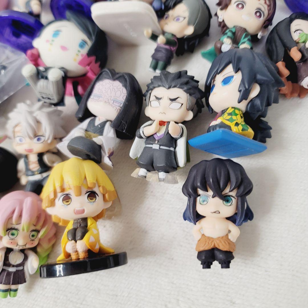 未使用鬼滅50点超まとめ売り☆ちょこのっこ座らせ隊フィギュアならぶんです煉獄