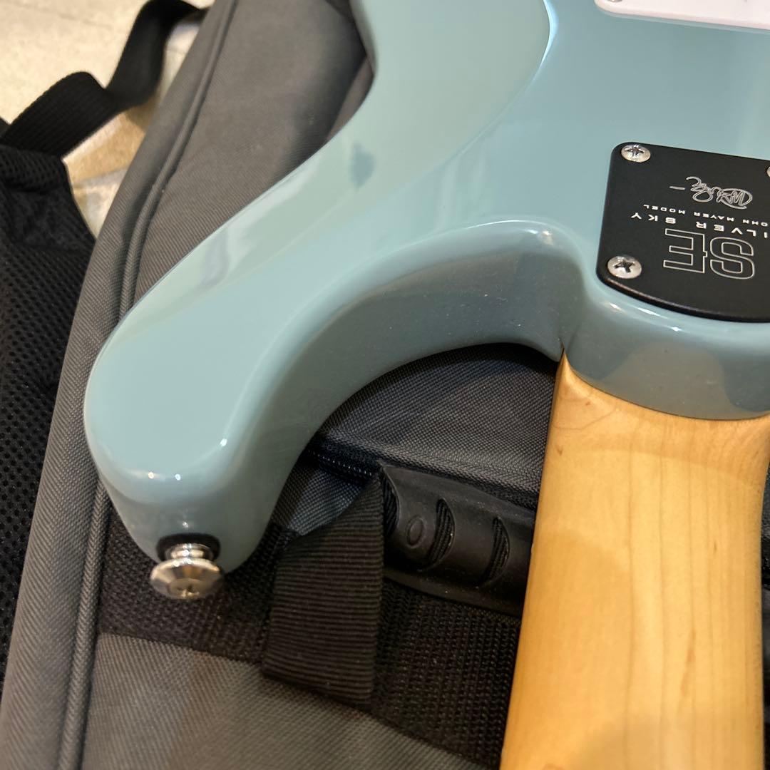PRS シルバースカイ SE　ストーン ブルー