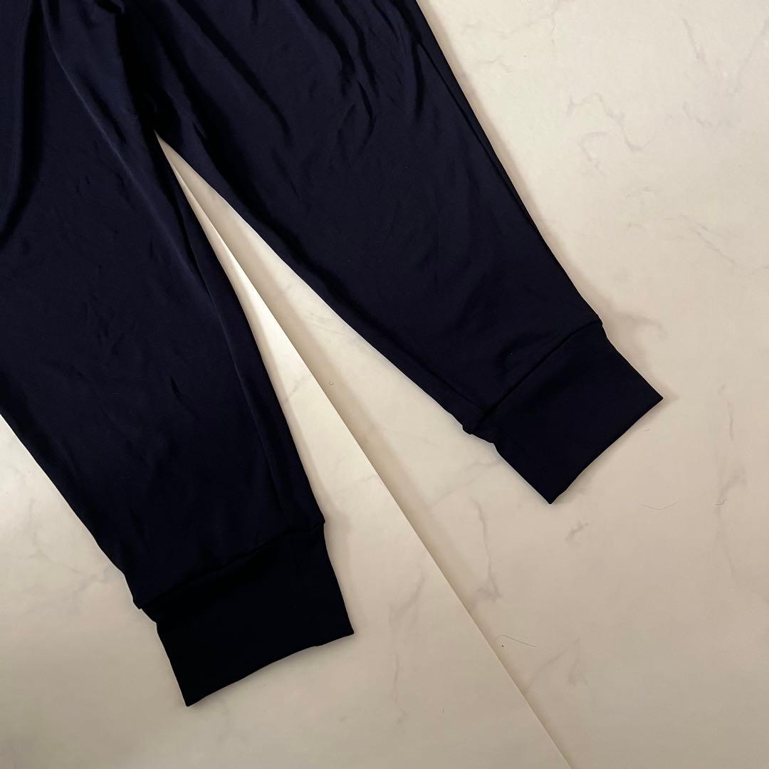 極美品 イッセイミヤケ サルエルパンツ ネイビー 変形 2 Mサイズ 伸縮性