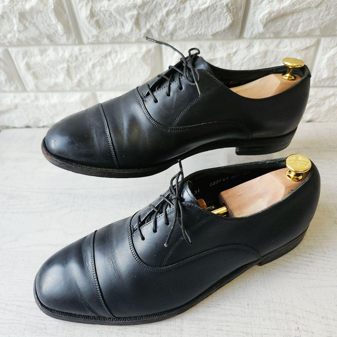 フローシャイム89'？？ビンテージ ストレートチップ 革靴US9