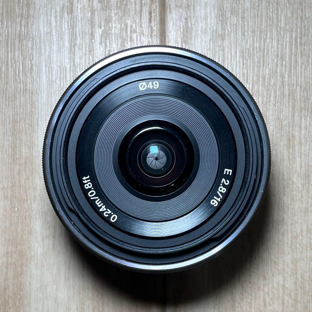 【週末セール】SONY E 16mm F2.8 レンズ