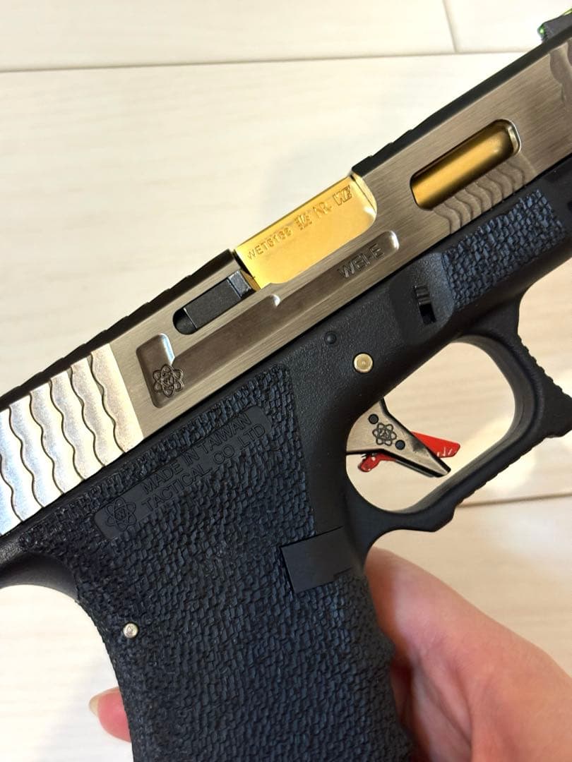 WE G19 カスタム ガスブローバック エアガンSAI風18歳以上対象法令遵守