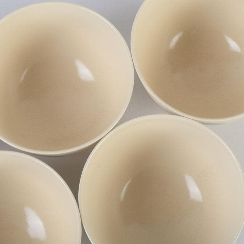 茶道具　京焼　加賀瑞山造　色絵金彩　菊桐文　数茶碗　五客　N　9823