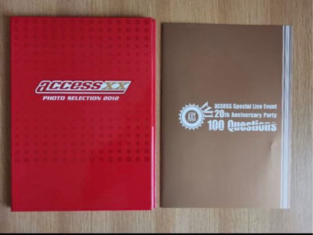 access XX PHOTO SELECTION2012 3冊セット＆限定CD
