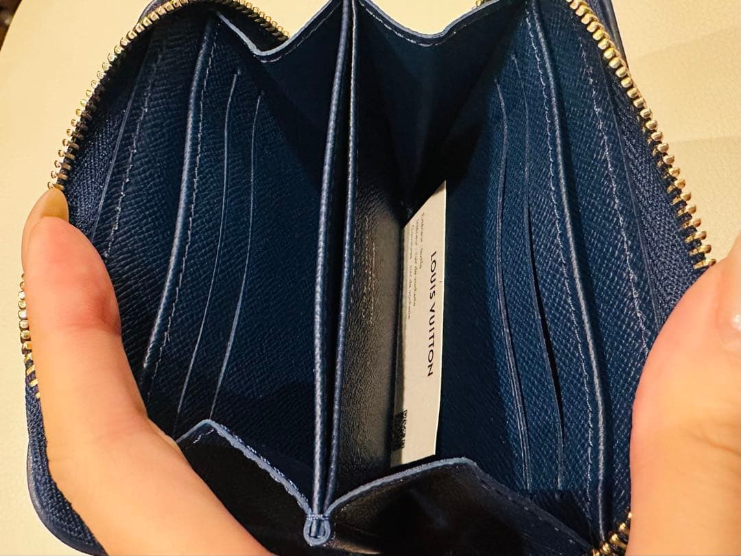 Louis Vuitton ヴィトン モノグラム デニム ケース ジッピー