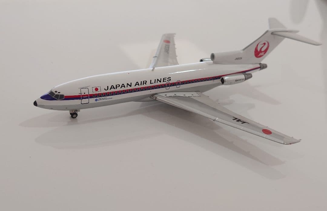 【稀少】JAL B727-46 （旧々鶴丸塗装）
