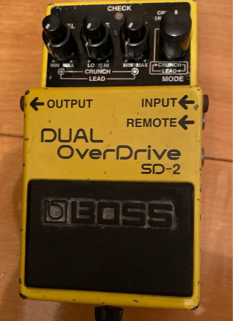 BOSS ボス SD-2 DUALOVERDRIVE デュアルオーバードライブ