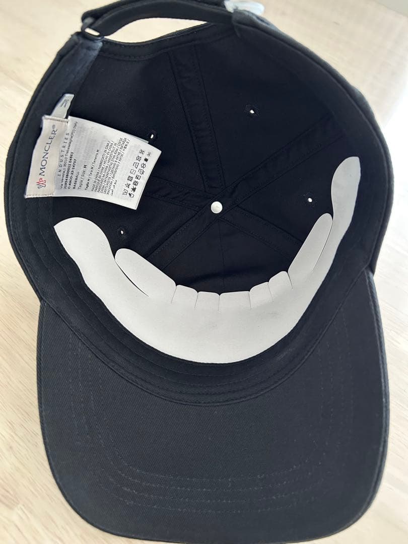 MONCLER モンクレール　キッズ　ロゴベースボールキャップ　M