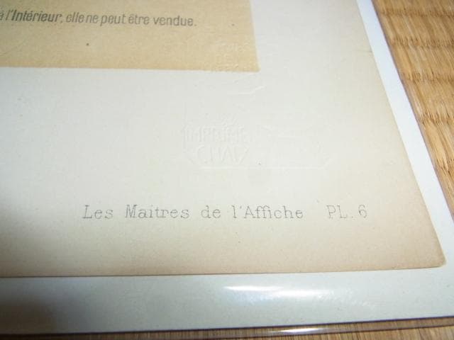 美品 1896年 フランス ポスター版画◆小競り合い Henri-Gabriel