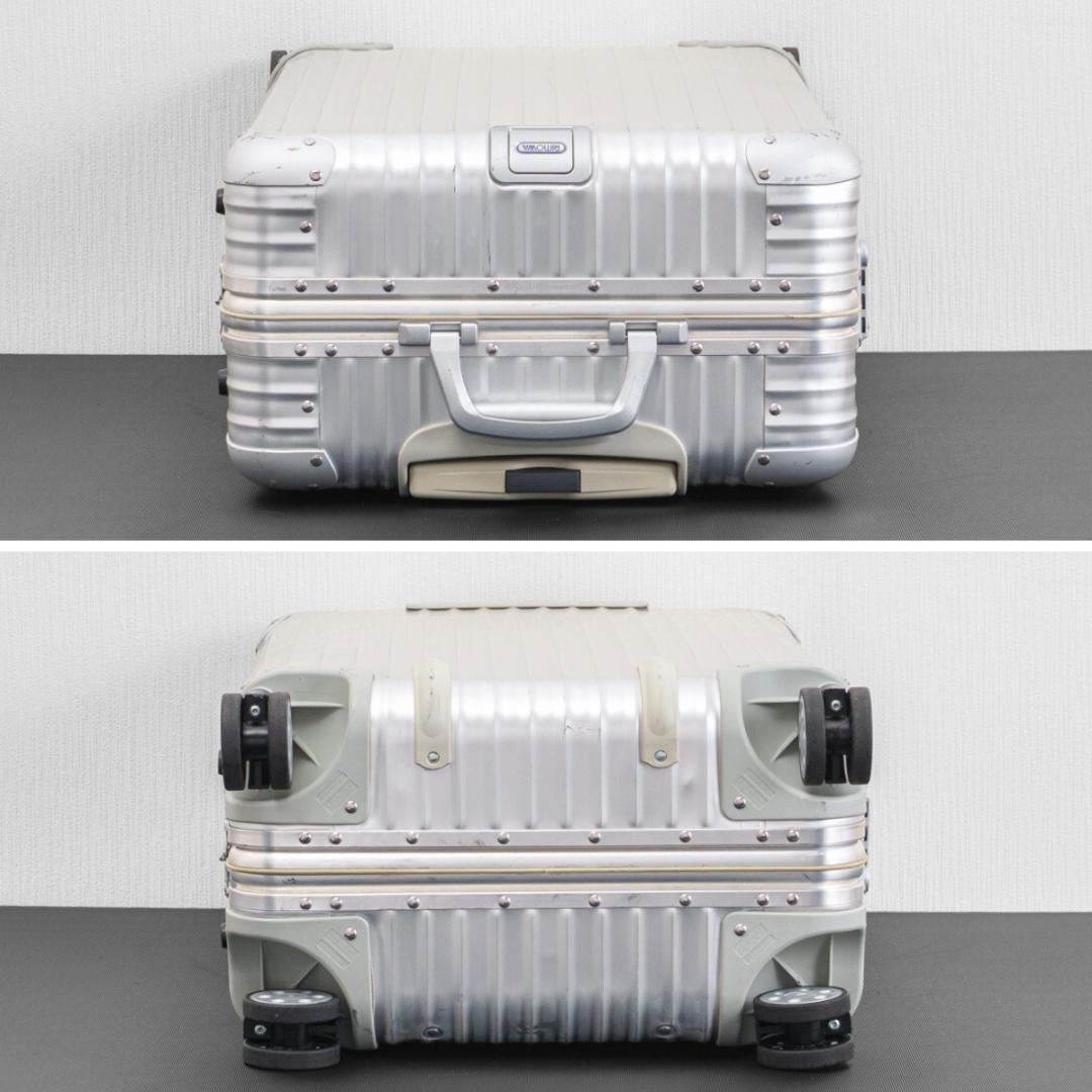 リモワ トパーズ 青ロゴ 63L 4輪 TSAロック チェックインM シルバー