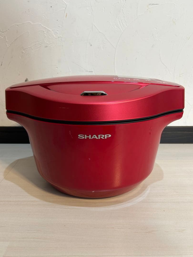 【未使用品】シャープ ヘルシオホットクック KN-HW24C-R