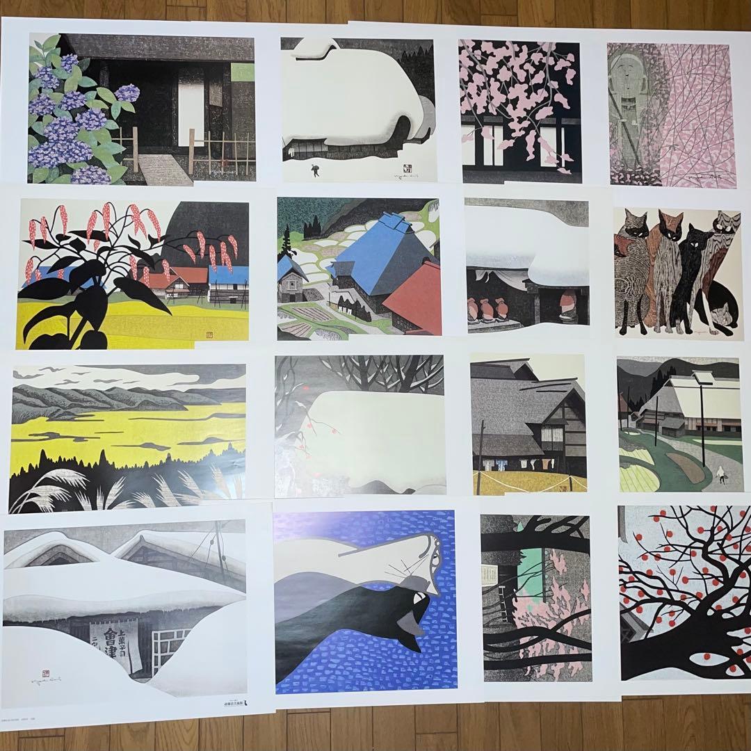 ノ*ん様 斎藤清 木版画コレクション 16点セット まとめ売り 大量