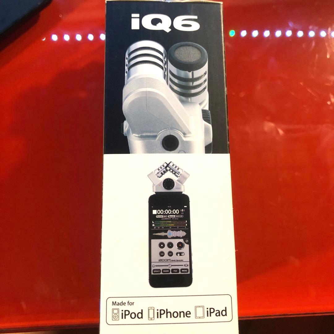 【新品未使用】ZOOM iQ6 XYステレオマイク【すいかくん】
