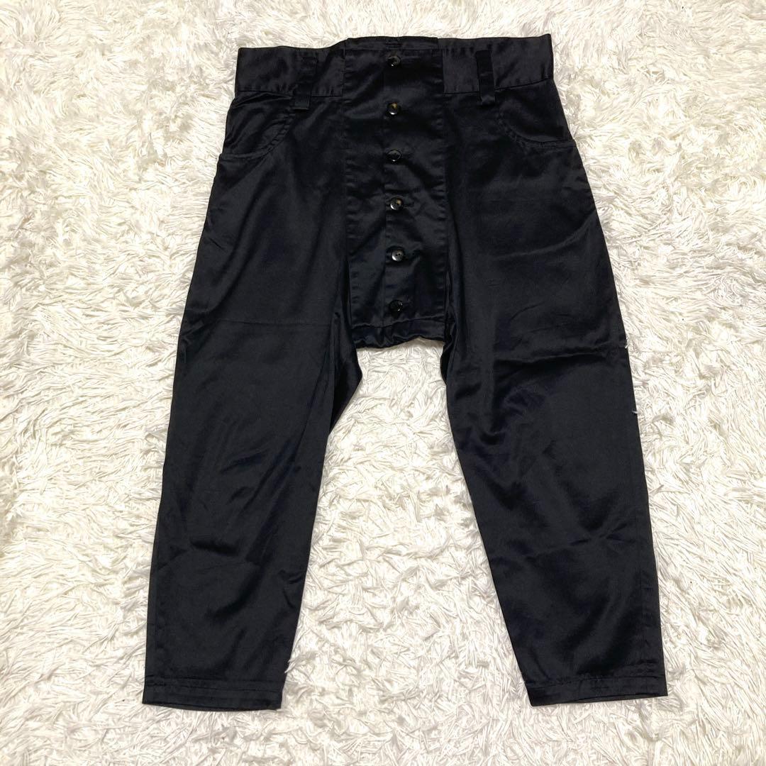 美品✨リミフゥ　ヨウジヤマモト　変形サルエルパンツ　黒　S オーバーサイズ