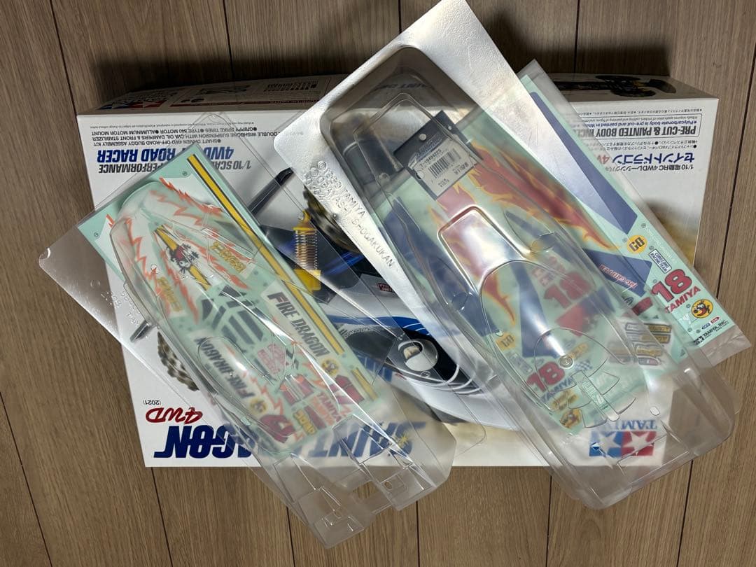 タミヤ　セイントドラゴン　キット スーパー、ファイヤ　ドラゴンボディ　セット