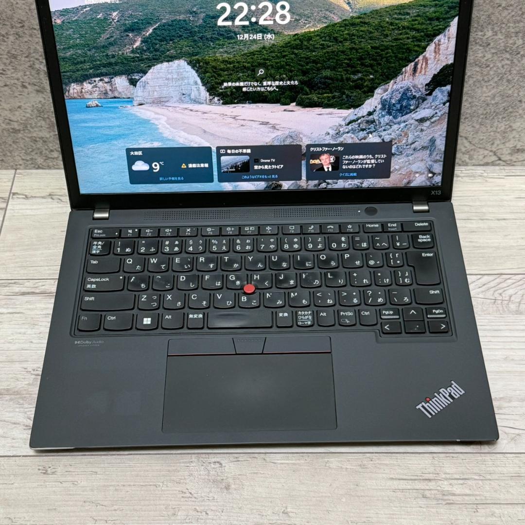 ThinkPad X13インテル第11世代i5 メモリ8GB ノートパソコン