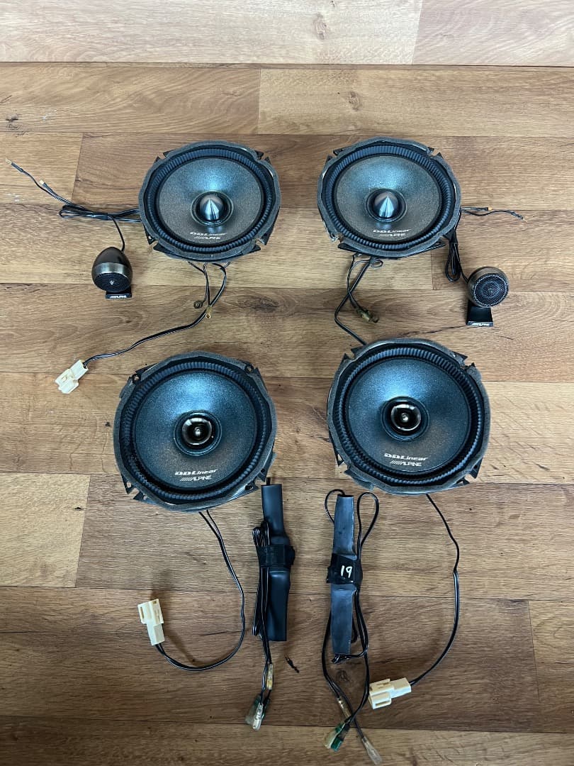 アルパイン　DDL-R17S/DDL-R17C スピーカー