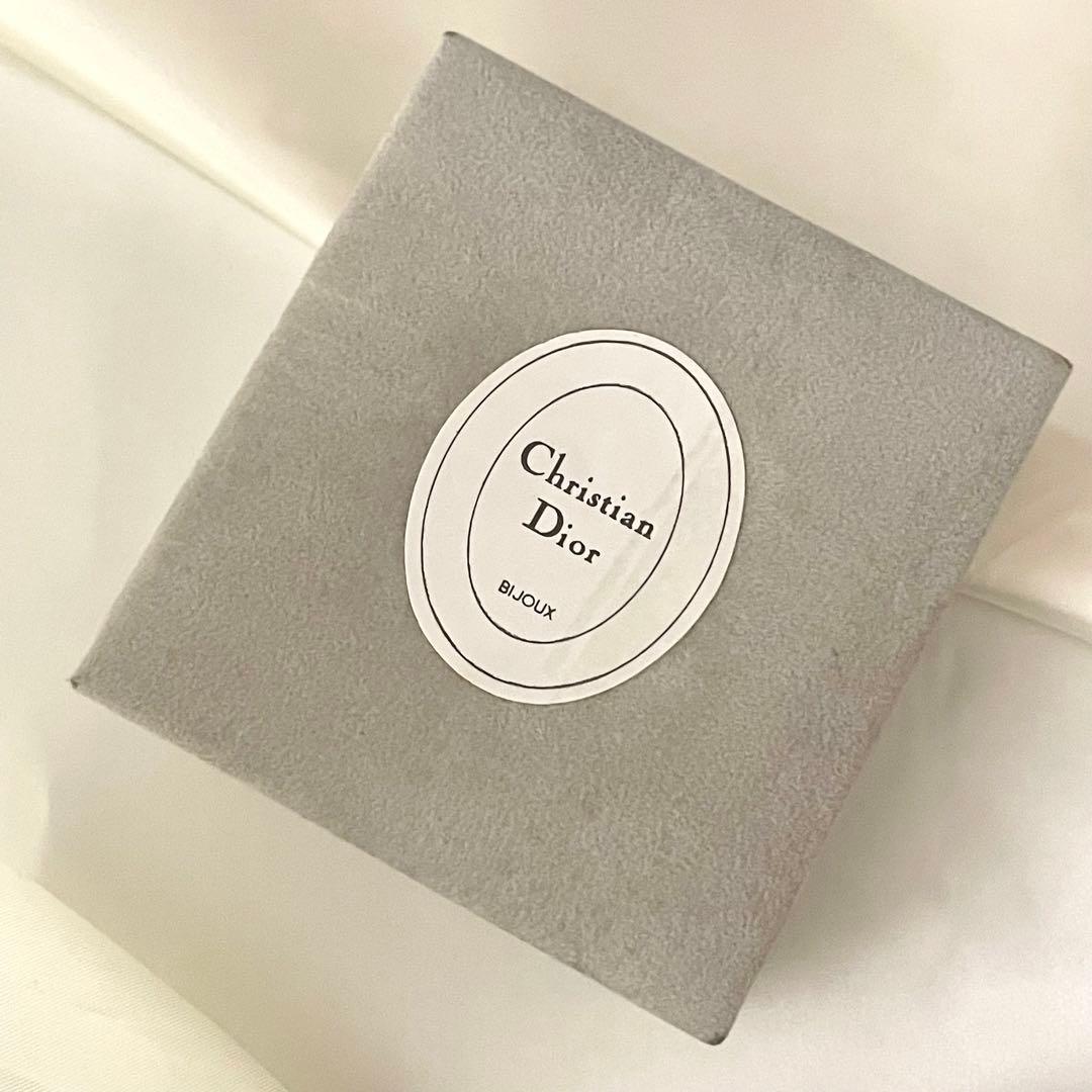 美品　Christian Dior 大ぶりブローチ　羽　フェザー　ストーン