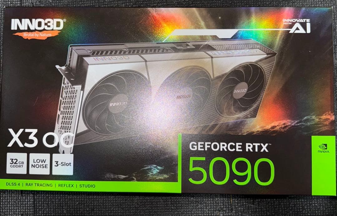 【ジャンク】INNO3D GeForce RTX 5090 グラフィックボード