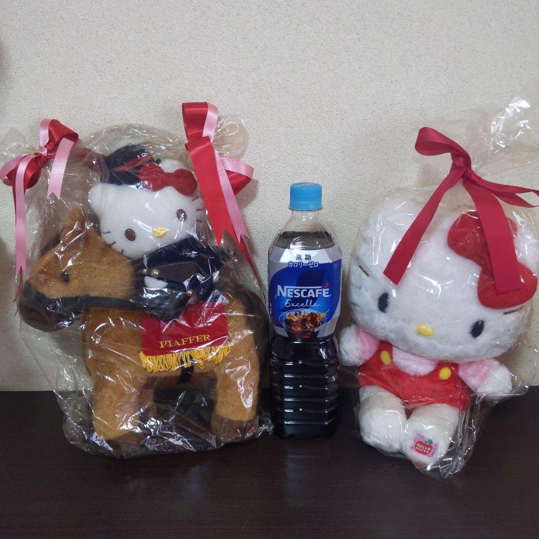ハローキティ PIAFFERコラボ商品　レア商品　ぬいぐるみ2点セット