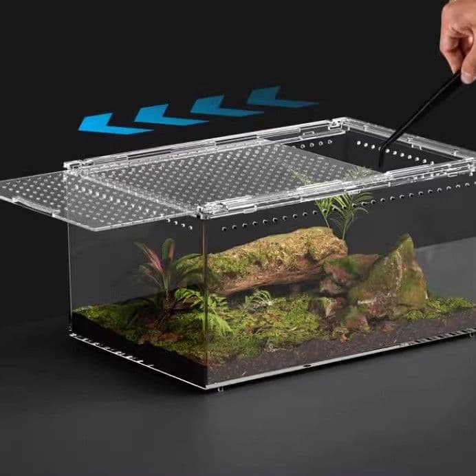 【4個】レプタイルボックス 30×20×15cm 爬虫類 ケージ 飼育ケース