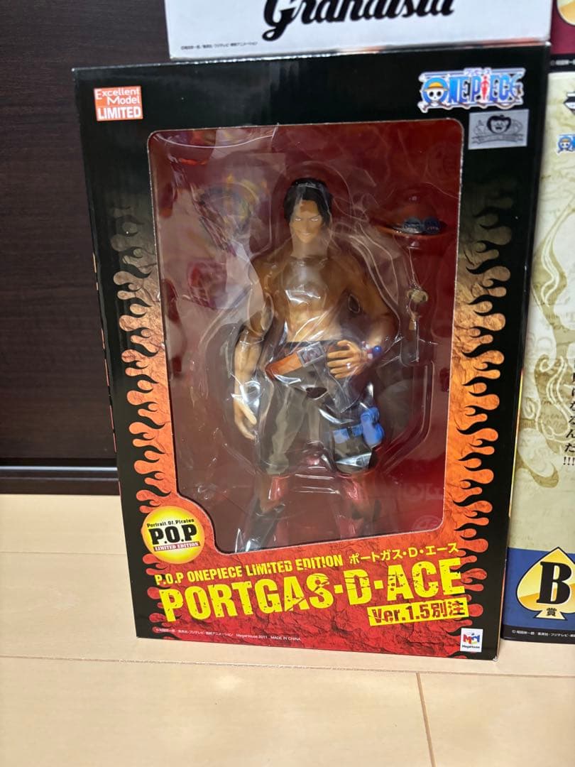 エース フィギュア 6体セット 一番くじ P.O.P ワンピース