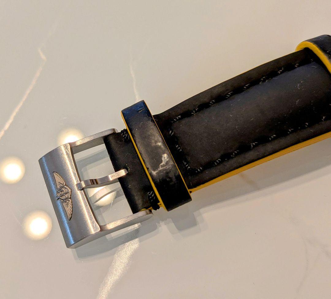 【純正】ブライトリング ラバーベルト バックル付