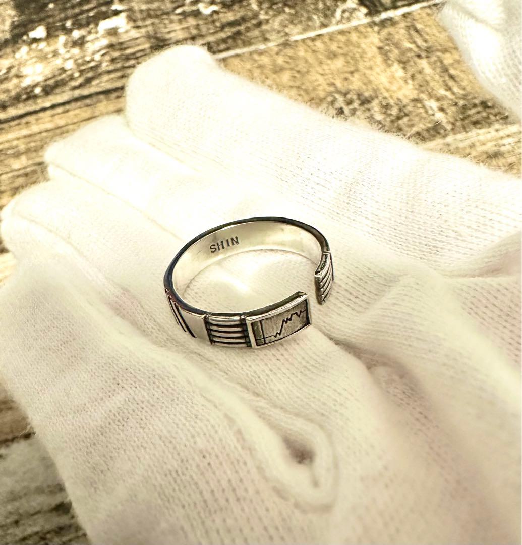 キミガシネ　レア　シルバー(SV925)リング　シン　月見真　首輪　指輪