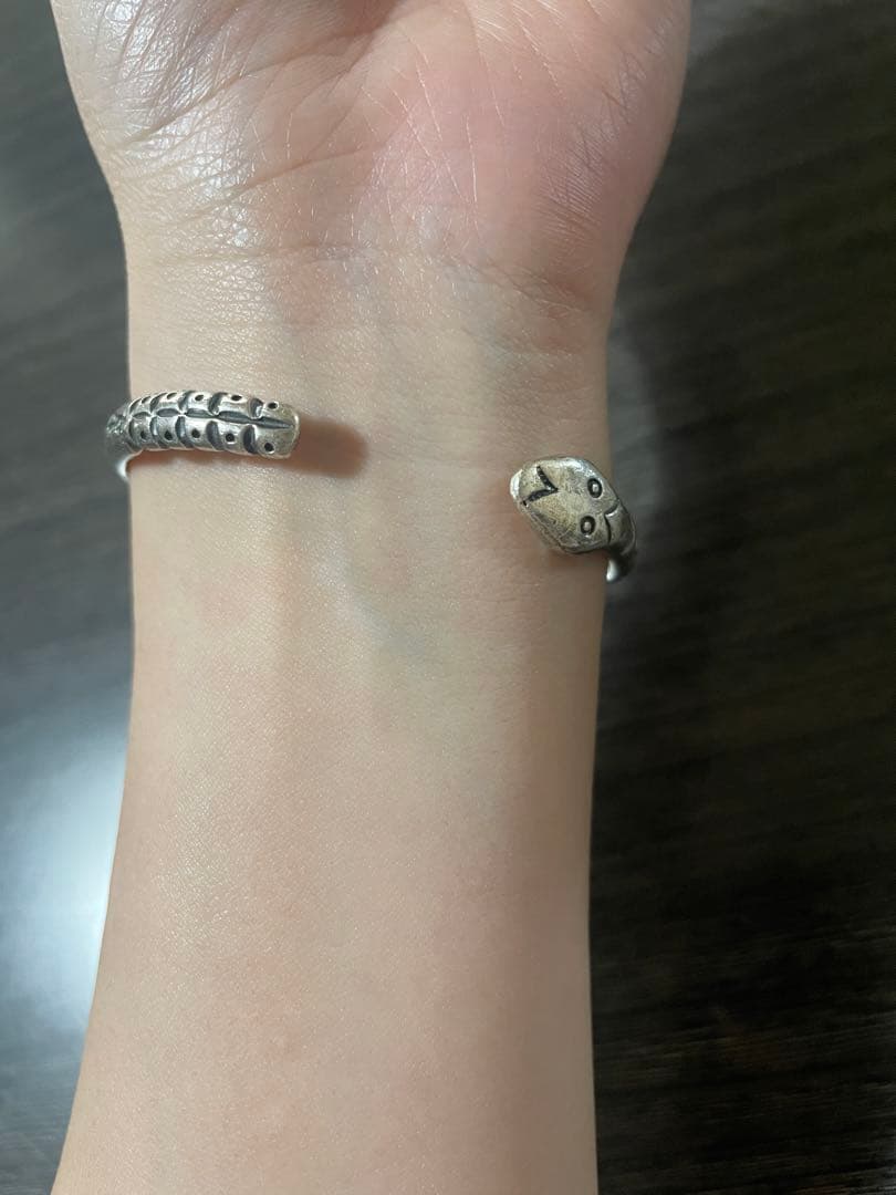 【廃盤】LARRY SMITH ラリースミス スネークバングル スタンプワークス