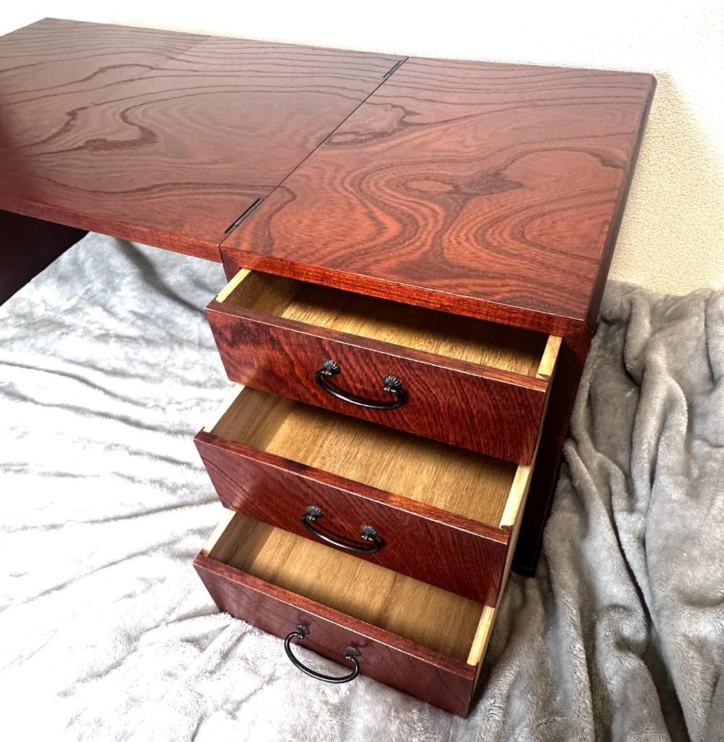 く*げ様 折り畳み式 文机 脇机 花台 小物置き 小物入れ アンティーク ビンテ