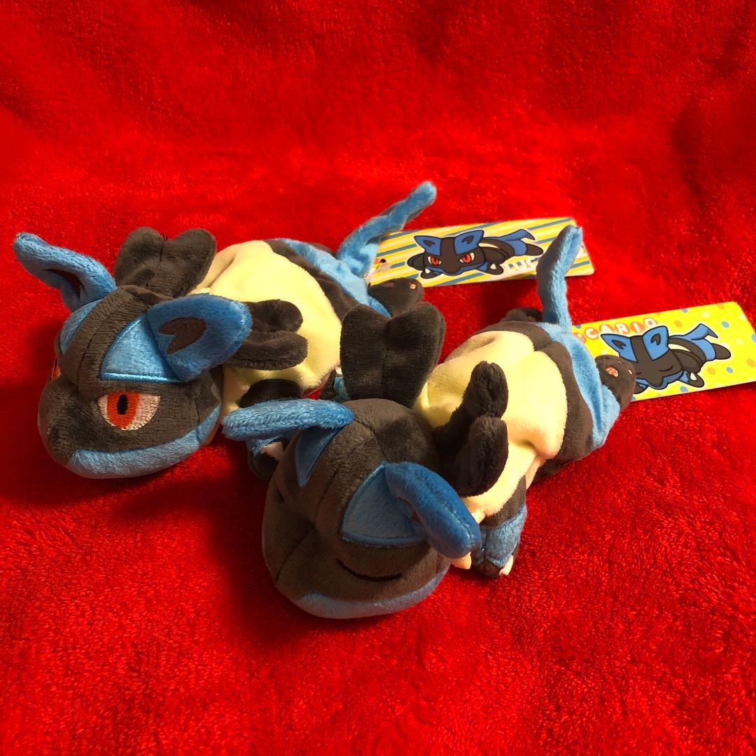 ポケモンセンター　くったりぬいぐるみ　ルカリオ　セット