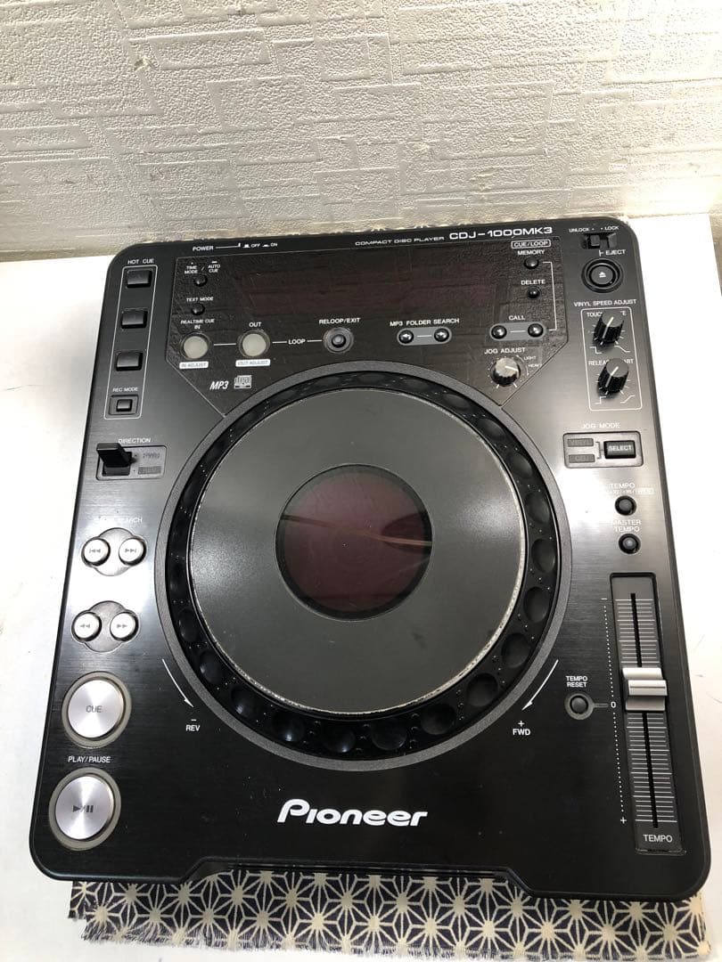 pioneer dj パイオニア　CDJ-1000mk3 レンズメンテナンス