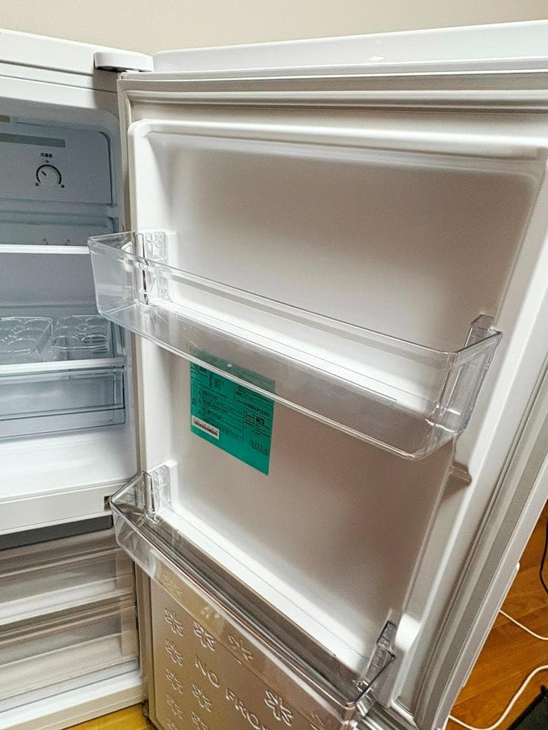 京都市内 Haier 148L JR-NF148B 冷凍冷蔵庫 2022年製