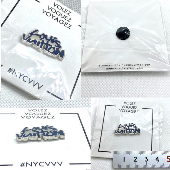 め*ン様 2017's★ ルイヴィトン ★限定 Pin Badge ×３★新品未