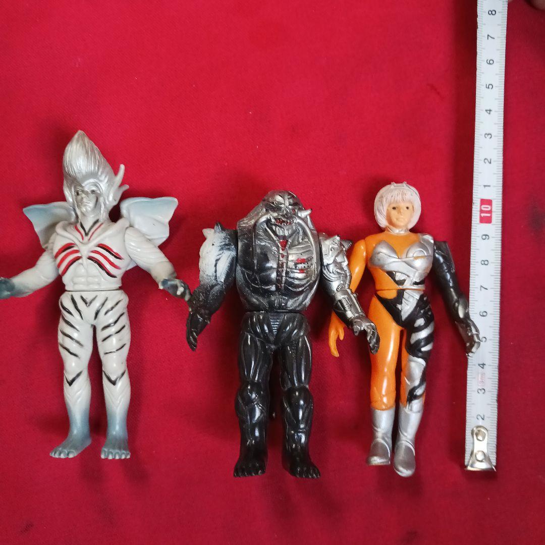 超新星フラッシュマン　ネー·レフィル　レー·ガルス　レー·ワンダー　ソフビ人形