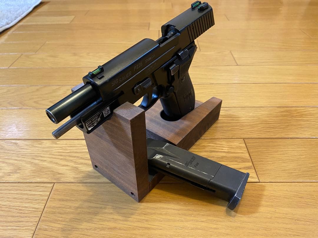 【カスタム：総額約4万円】東京マルイ シグ P226 RAIL 飛距離重視