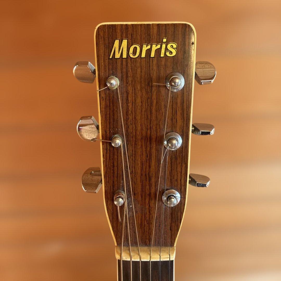モーリス Morris F-25 アコースティックギター 年代物ハードケース付き
