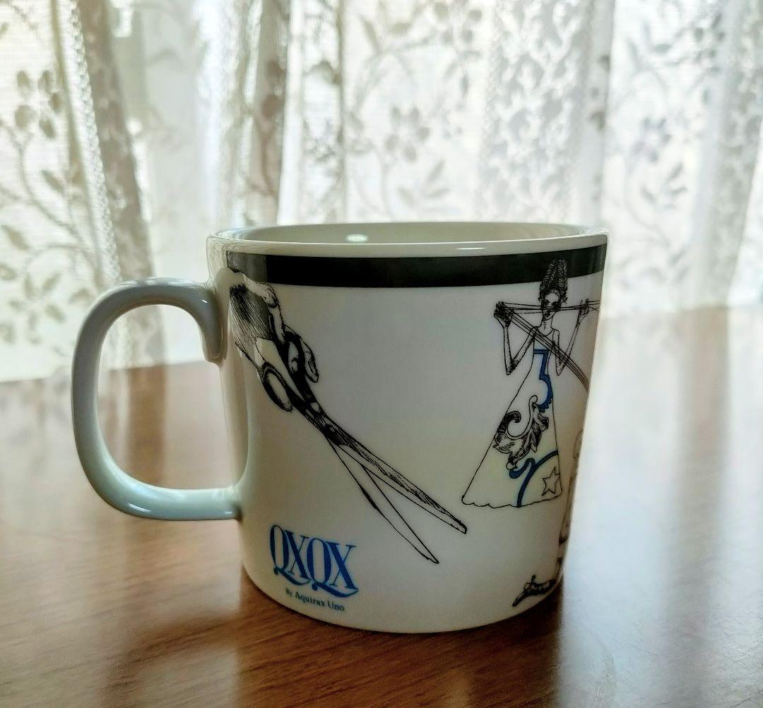 宇野亞喜良　QXQX(クスクス)　限定マグカッ2点セット