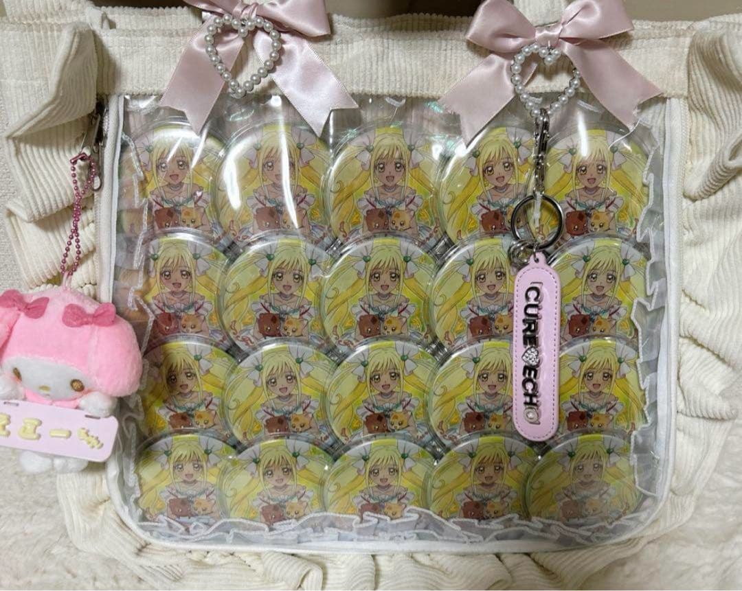 プリキュア キュアエコー 痛バ 痛バッグ A4 キーホルダー 付き ザッカマート